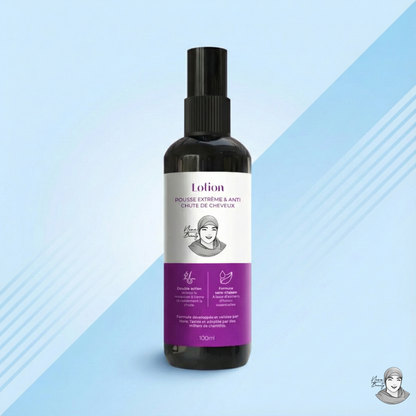 Lotion Pousse Extrême & Anti Chute de Cheveux - 100 ml - Sans Rinçage - Homme - PRE COMMANDE