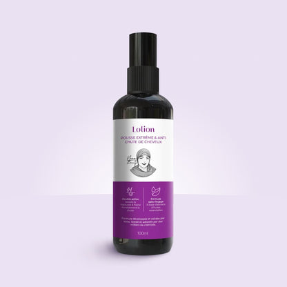 Lotion Pousse Extrême & Anti Chute de Cheveux - 100 ml - Sans Rinçage - PRE COMMANDE