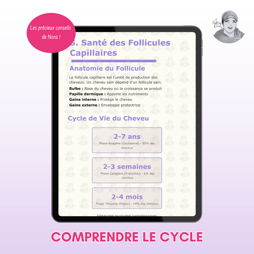 E-book - Guide Complet de la Santé Capillaire - Nora Beauty